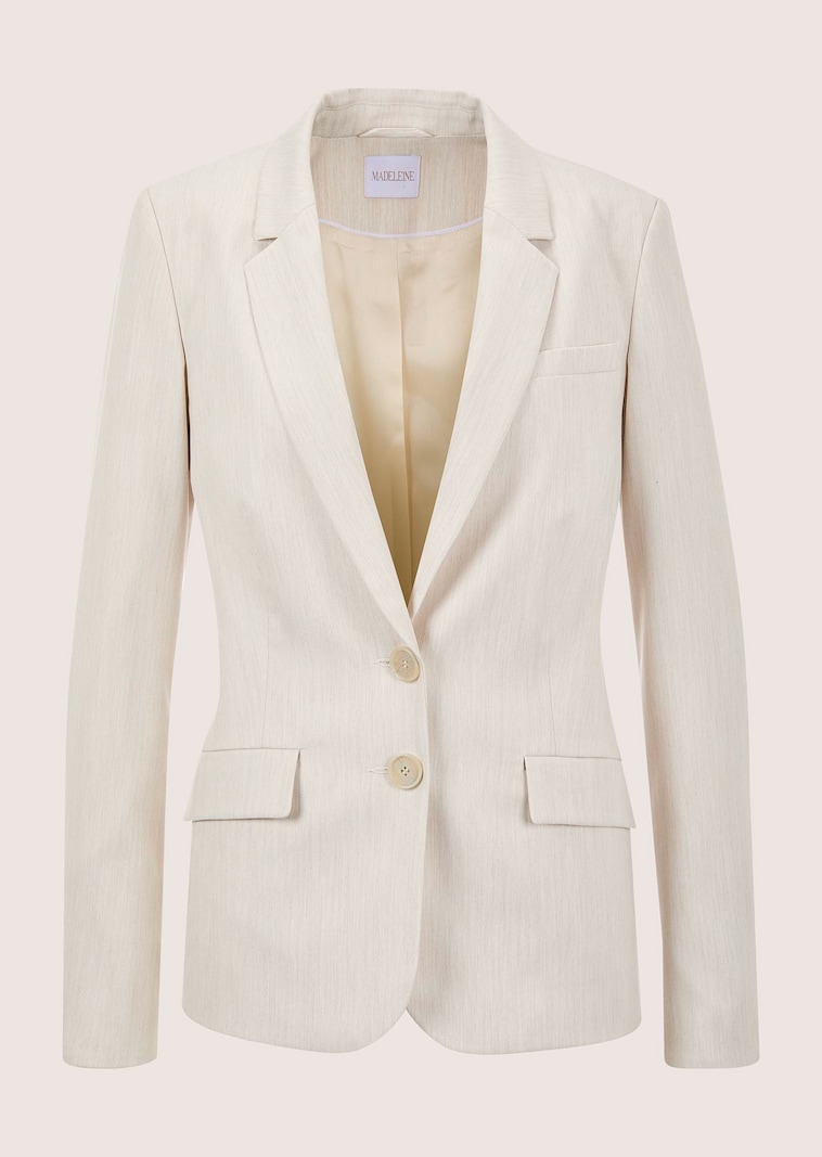 Taillierter Blazer mit Reverskragen