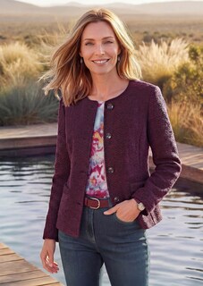 Femininer Blazer in Schlingen-Optik thumbnail 7