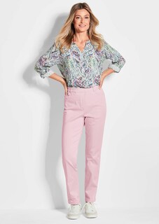 Pantalon LOUISA à taille élastique en coton satiné thumbnail 2