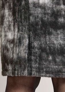 Jupe crayon en jacquard de laine thumbnail 6