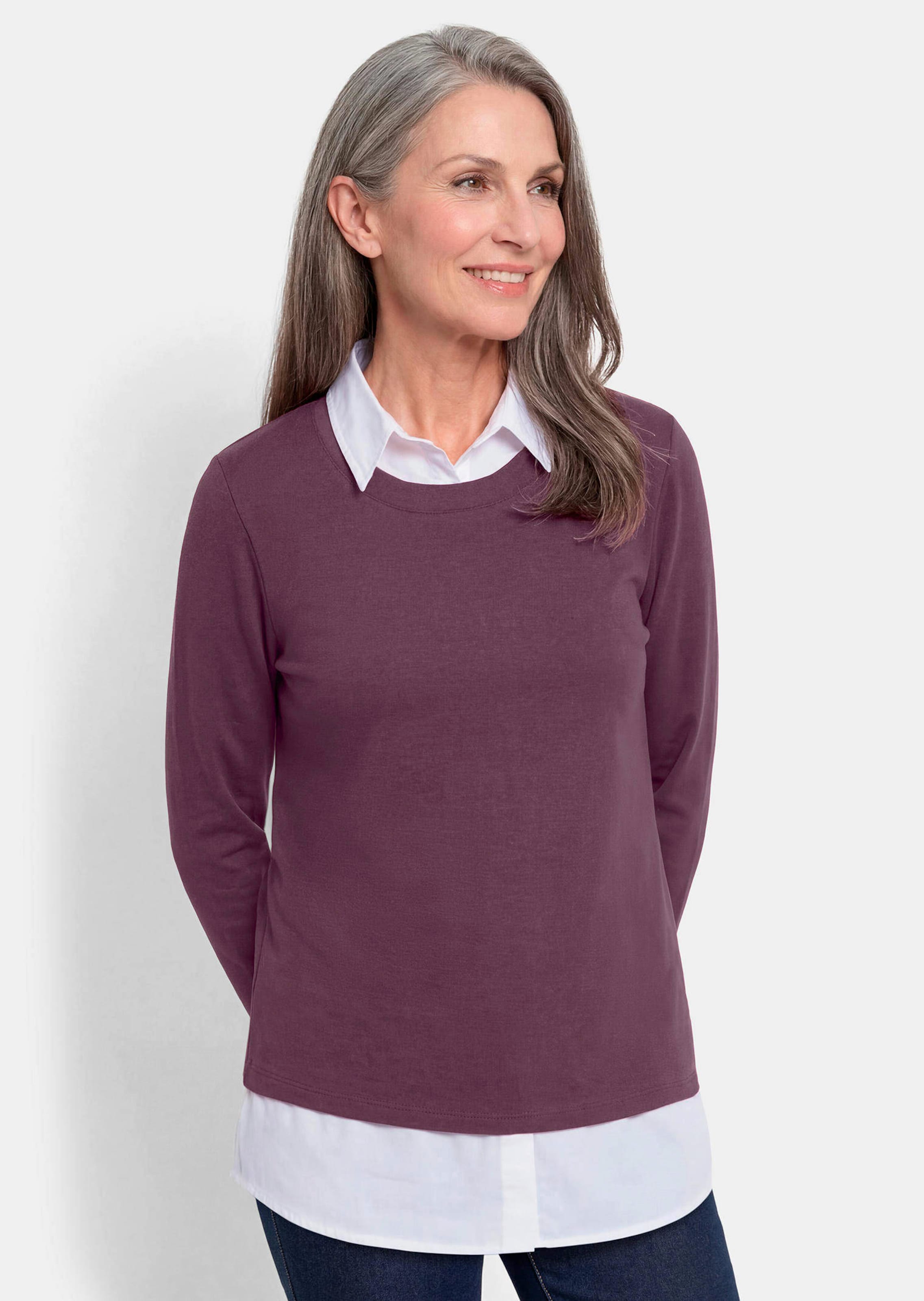 Sweat-shirt aspect 2-en-1