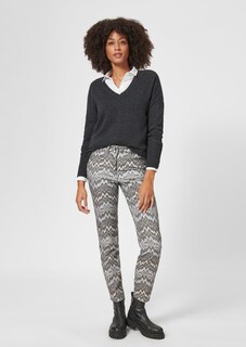 Bedruckte 5-Pocket-Jeans thumbnail 3