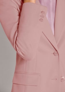 Blazer mit Reverskragen in leicht verlängerter Form thumbnail 6