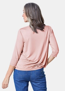 Gepflegtes Shirt in eleganter Blusen-Optik thumbnail 3