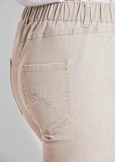 Schlupfjeans CARLA mit Glitzersteinen thumbnail 4