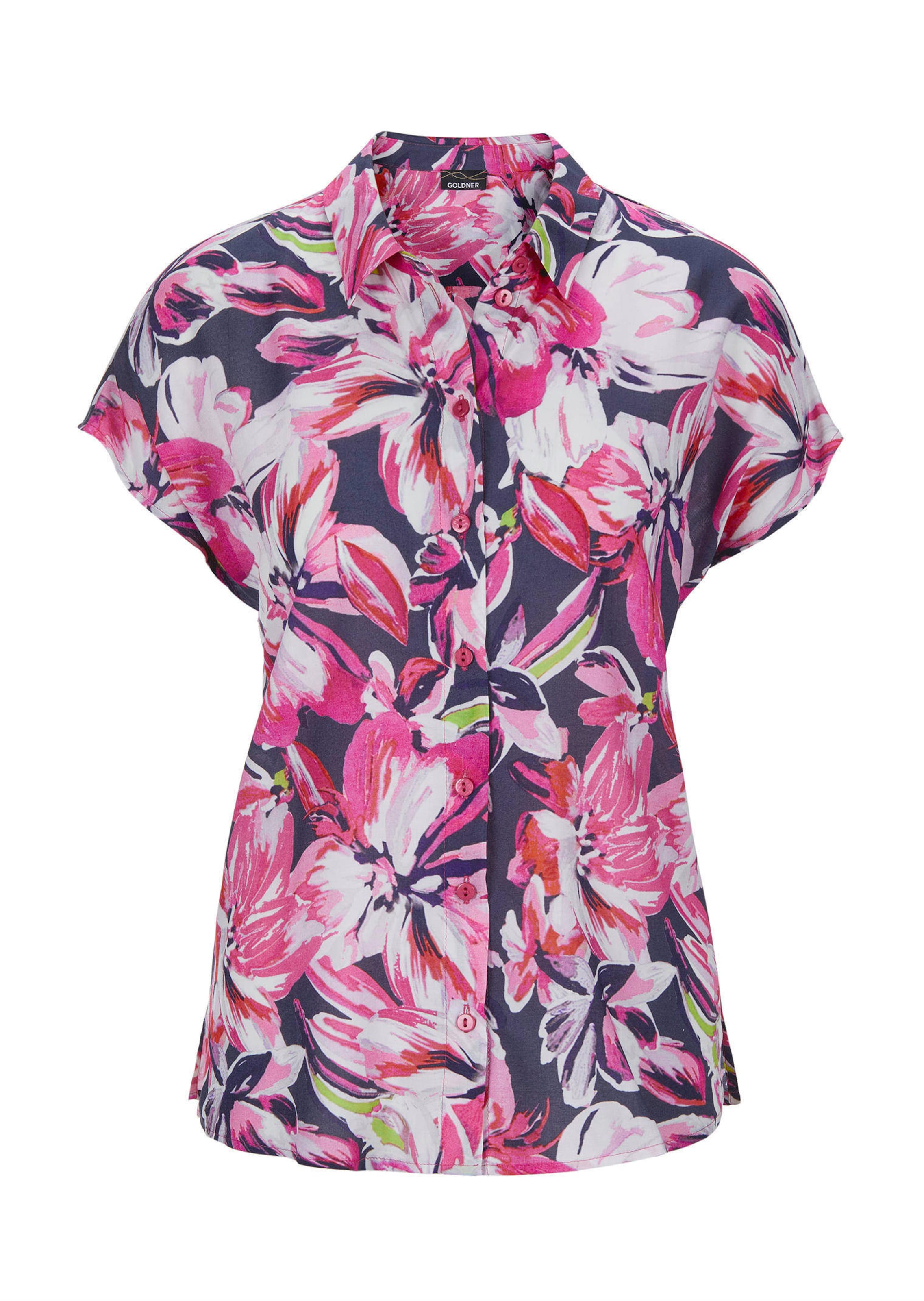 Druckbluse mit Blütenmuster