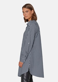 Ausgestelltes Longhemd mit Vichy-Karo thumbnail 5