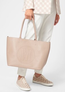 Leder-Trapeztasche mit Innentasche thumbnail 5