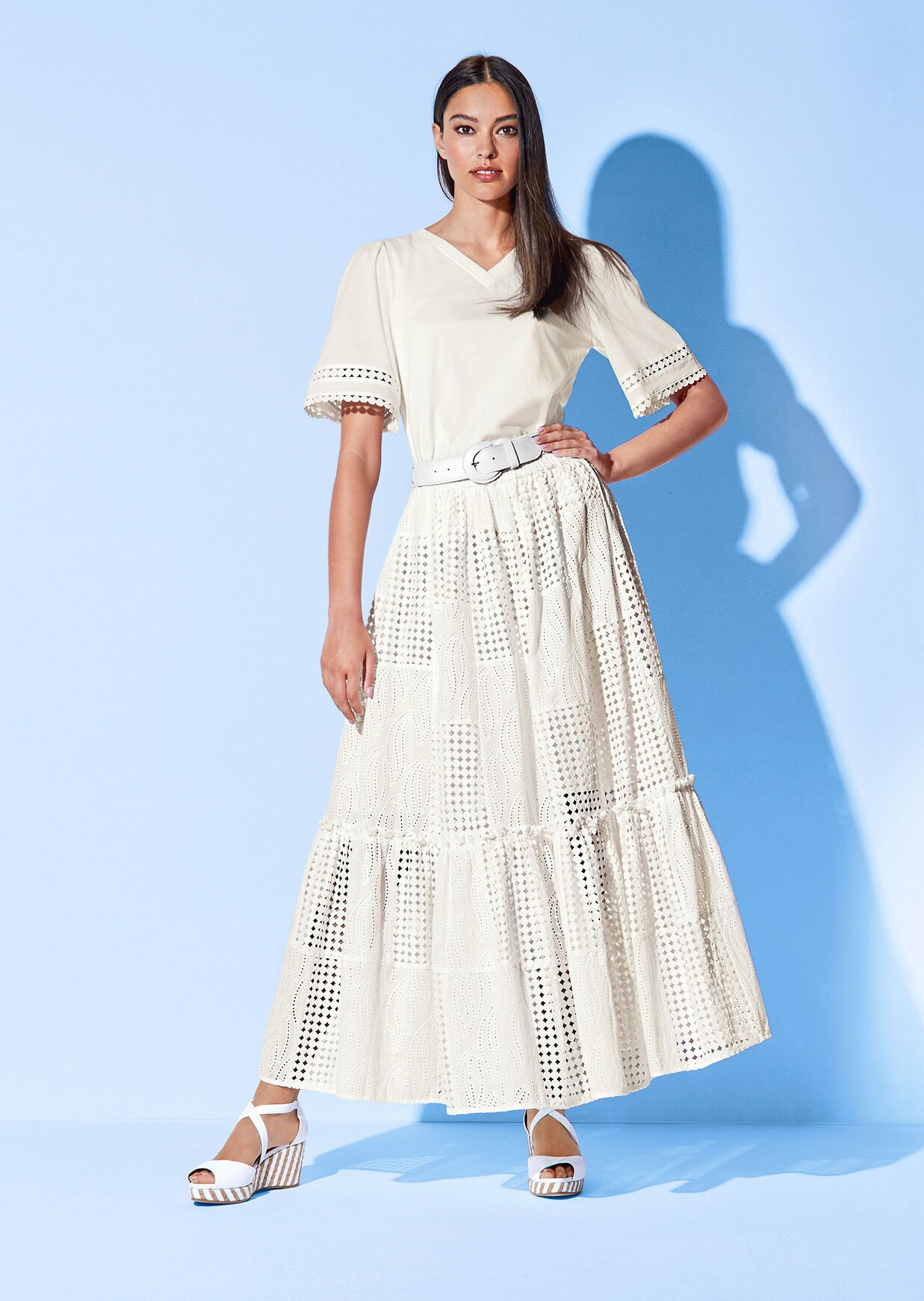 Jupe. Pur coton