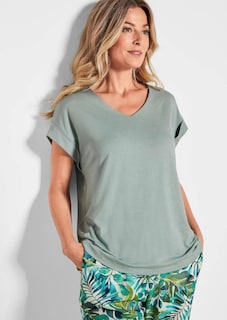 Leichtes Crêpe-Shirt thumbnail 4