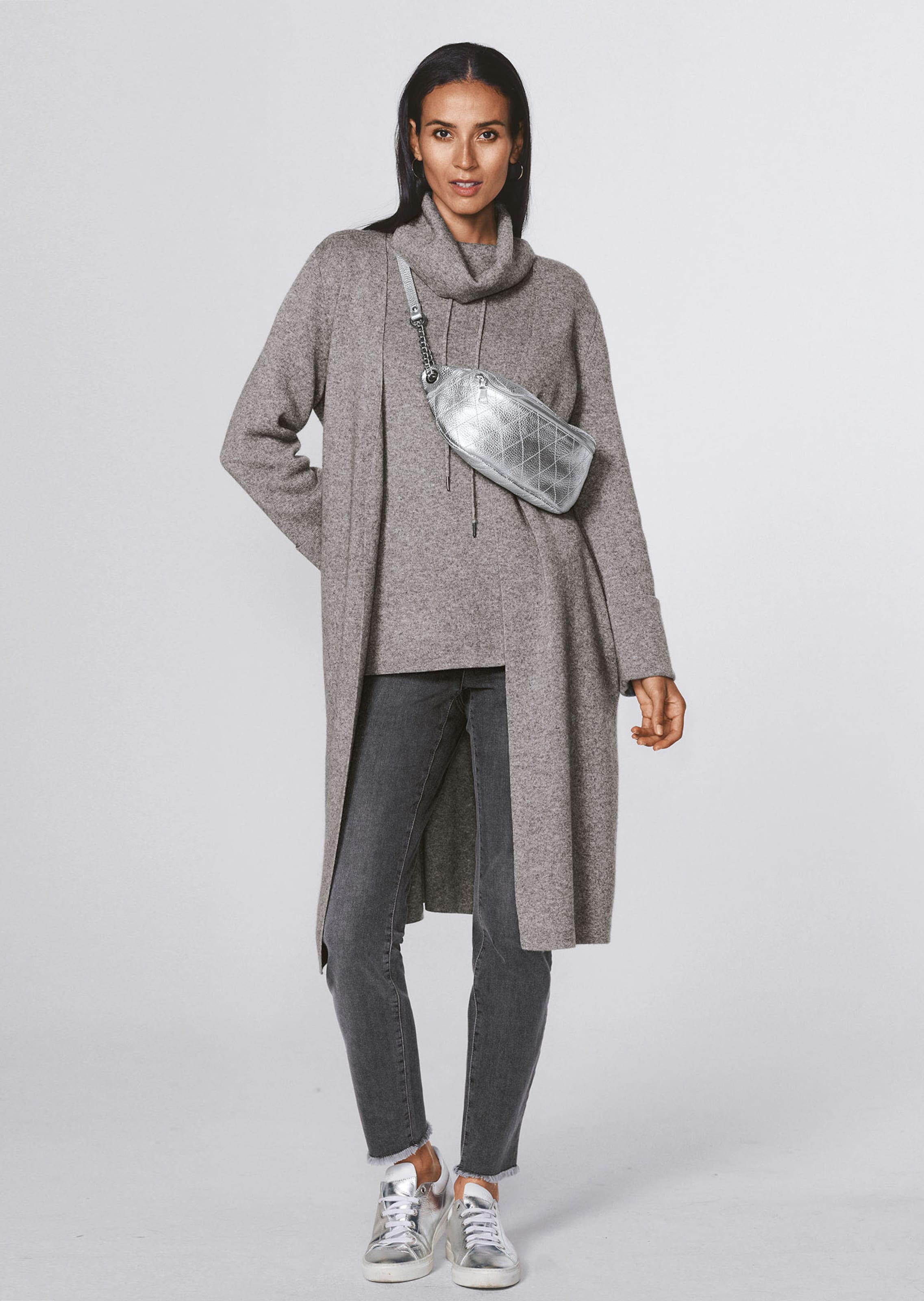 Manteau en maille