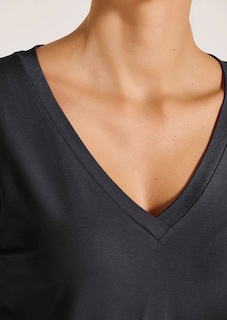 Casual V-neck top thumbnail 5