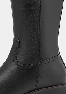 Bottes avec empiècements stretch sur la tige thumbnail 2