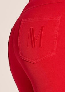 M-Jeans in gerader Form mit Logo-Stickerei thumbnail 6