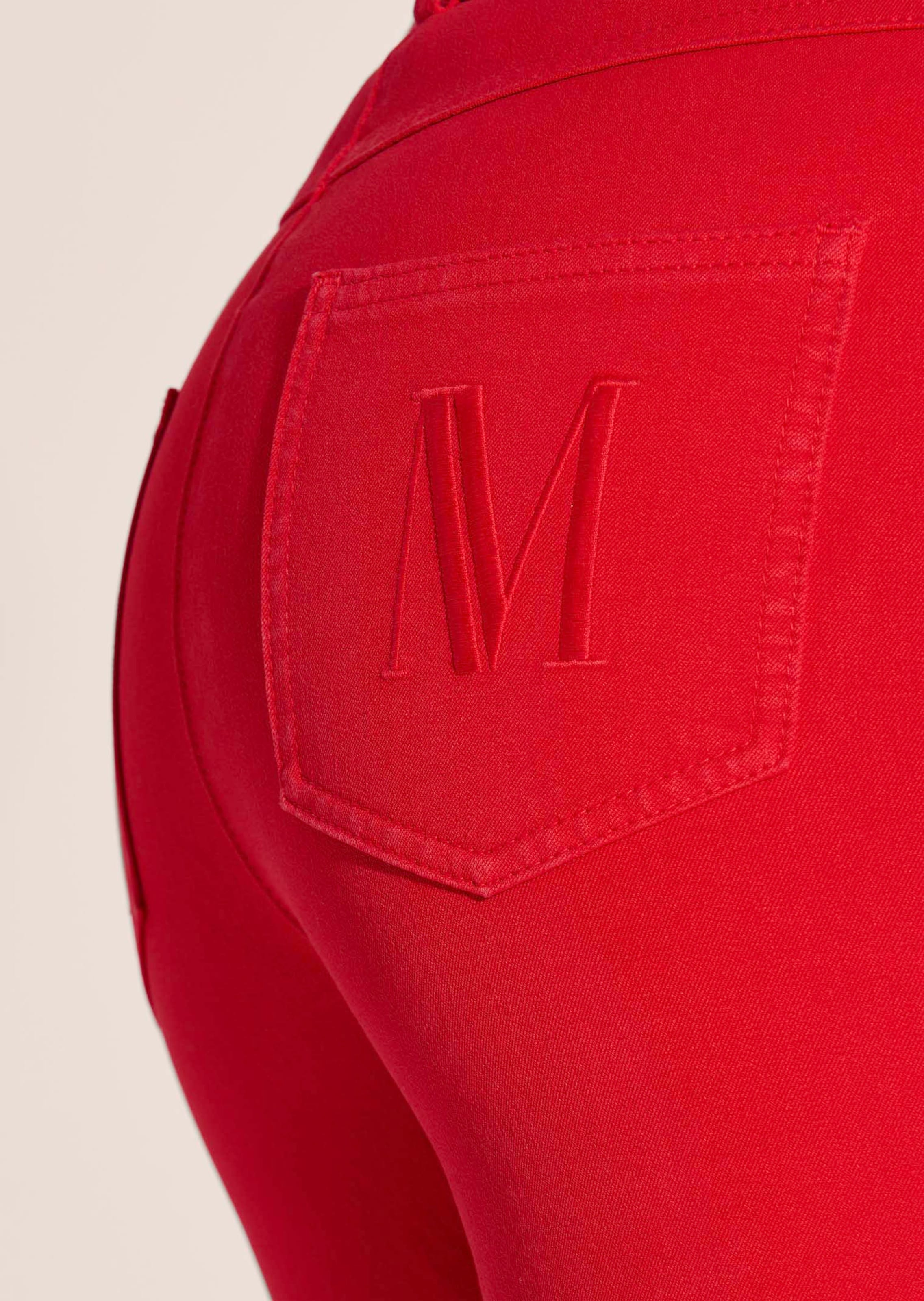 M-Jeans in gerader Form mit Logo-Stickerei thumbnail 6