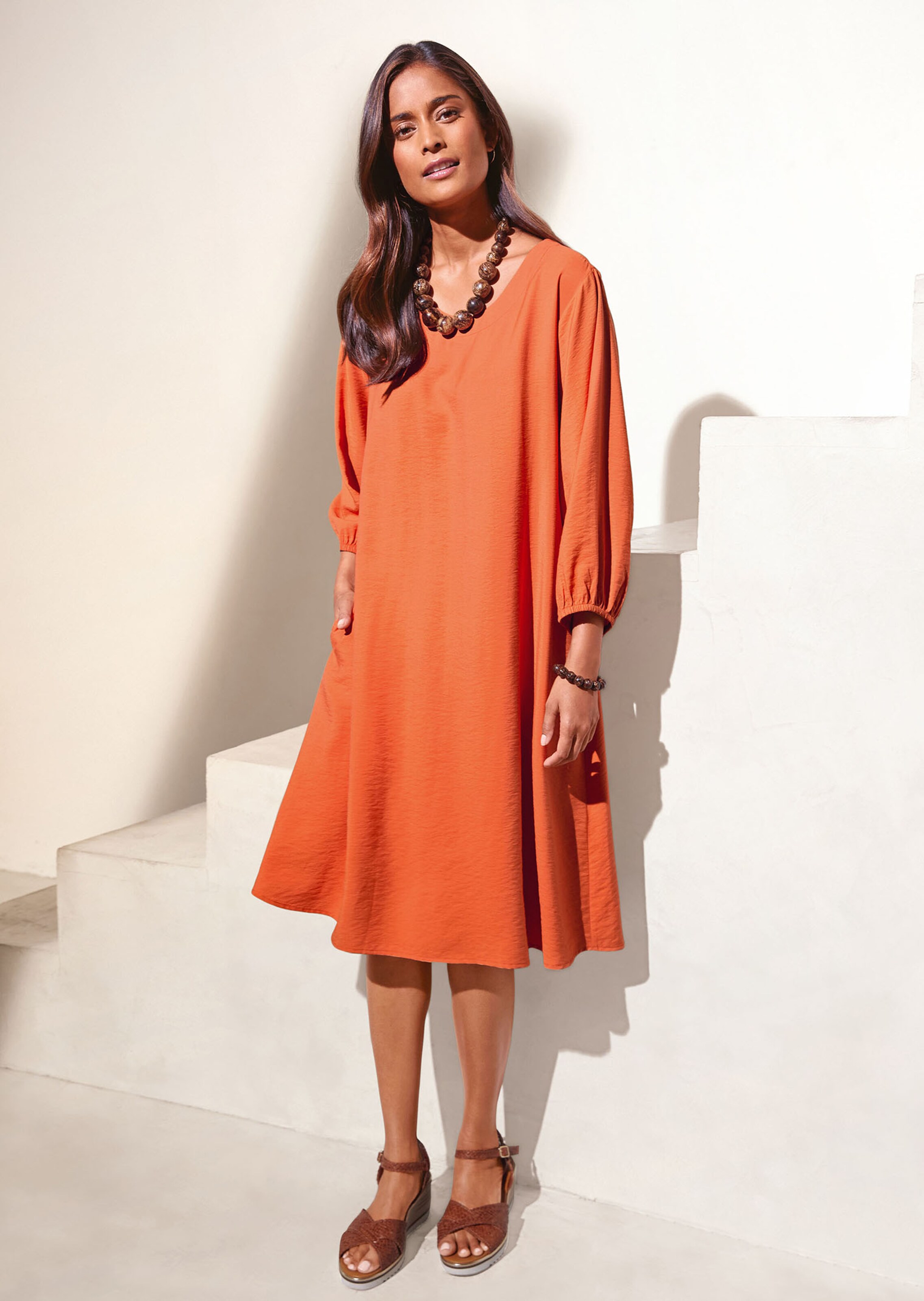 Kleid in A-Form