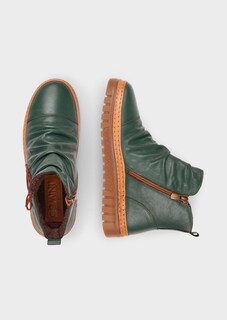 Stiefeletten aus Leder mit Zierschleife thumbnail 2