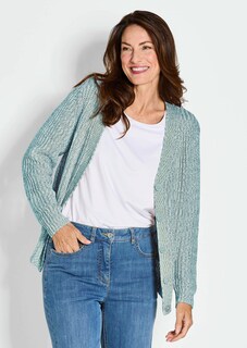 Cardigan en maille ruban multicolore thumbnail 1