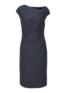 Ärmelloses Etui-Kleid mit Streifen-Dessin thumbnail 2