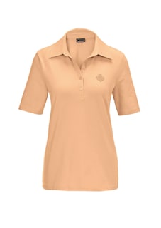 Comfortabel poloshirt met stretch thumbnail 4