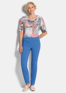 Pantalon étroit en bengaline LOUISA thumbnail 3