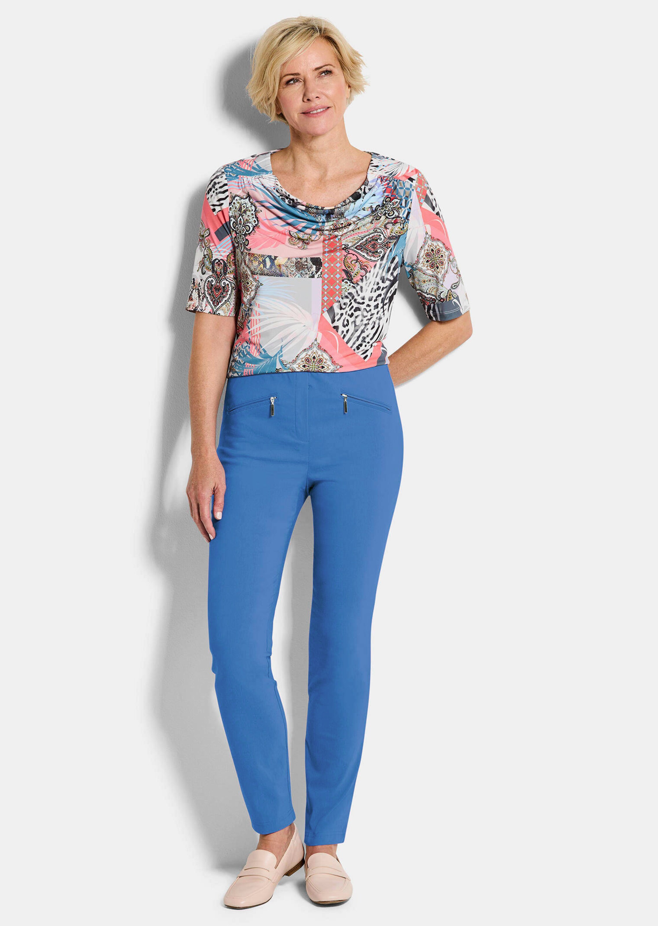 Pantalon étroit en bengaline LOUISA thumbnail 3