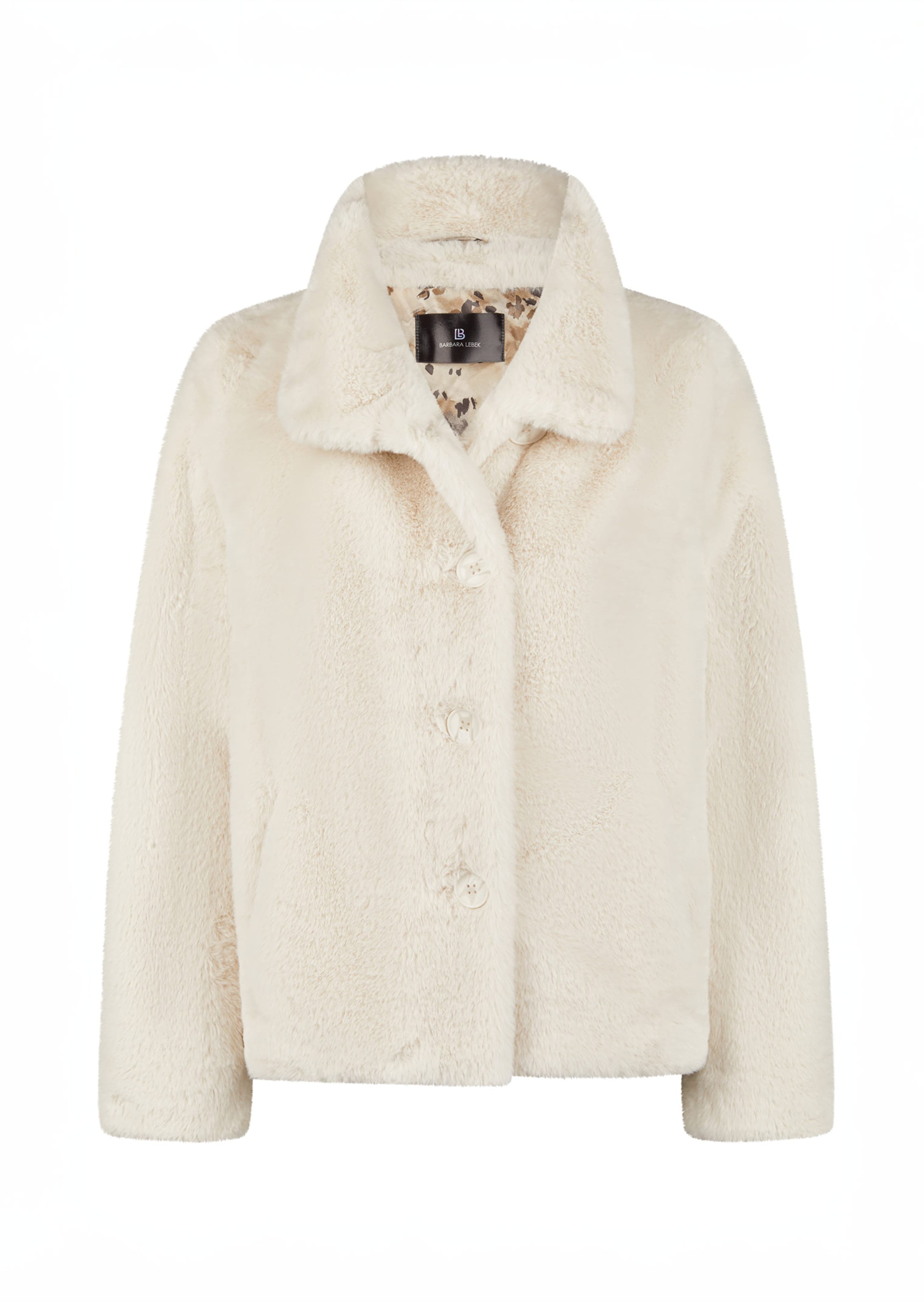 Teddyjacke mit Stehkragen