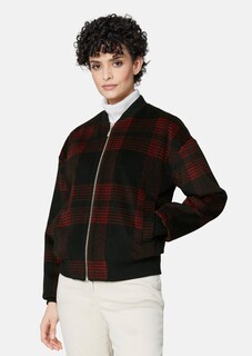 Bomberjacke mit coolem Karomuster thumbnail 2