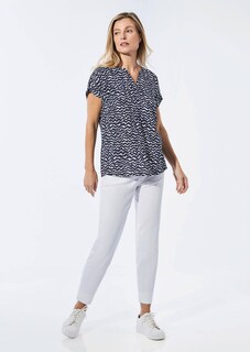 Bluse mit Tunika Ausschnitt thumbnail 3
