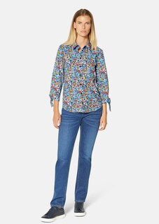Bunte Bluse aus Baumwolle thumbnail 3