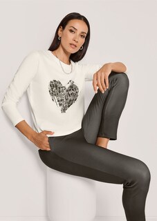 Sportives Langarmshirt mit Motivdruck thumbnail 3