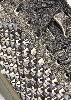 Sneaker aus Mesh-Gewebe mit Strass thumbnail 3