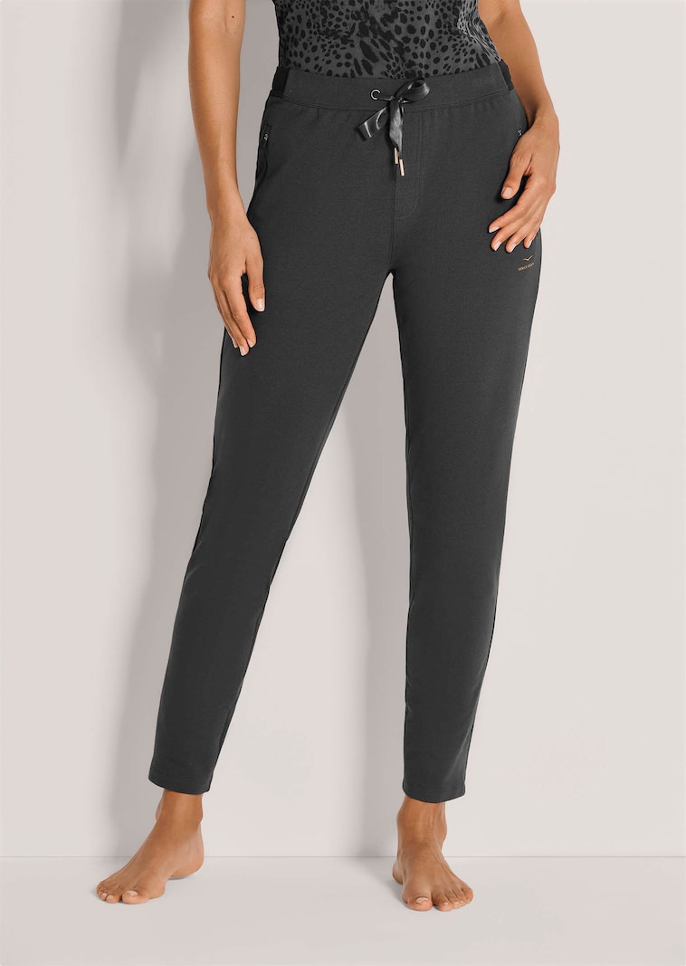 Freizeithose mit Satinband