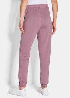 Joggingbroek met modieuze boorden thumbnail 3