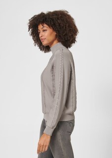 Pullover mit Noppenmuster thumbnail 5