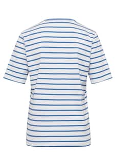 T-shirt rayé en douce maille interlock thumbnail 7