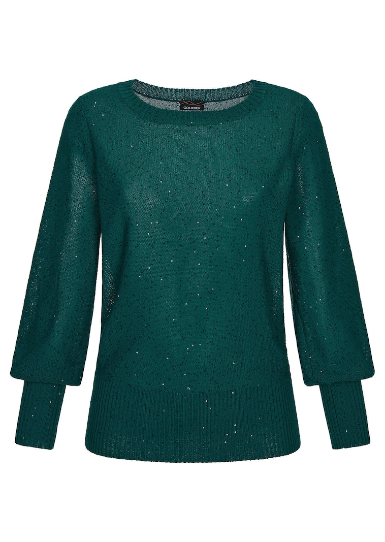 Eleganter Pullover mit Pailletten