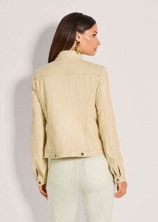 Bikerjacke aus Lammnappa-Leder thumbnail 4