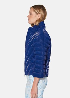 Kurze Steppjacke mit 3/4-Ärmeln thumbnail 5
