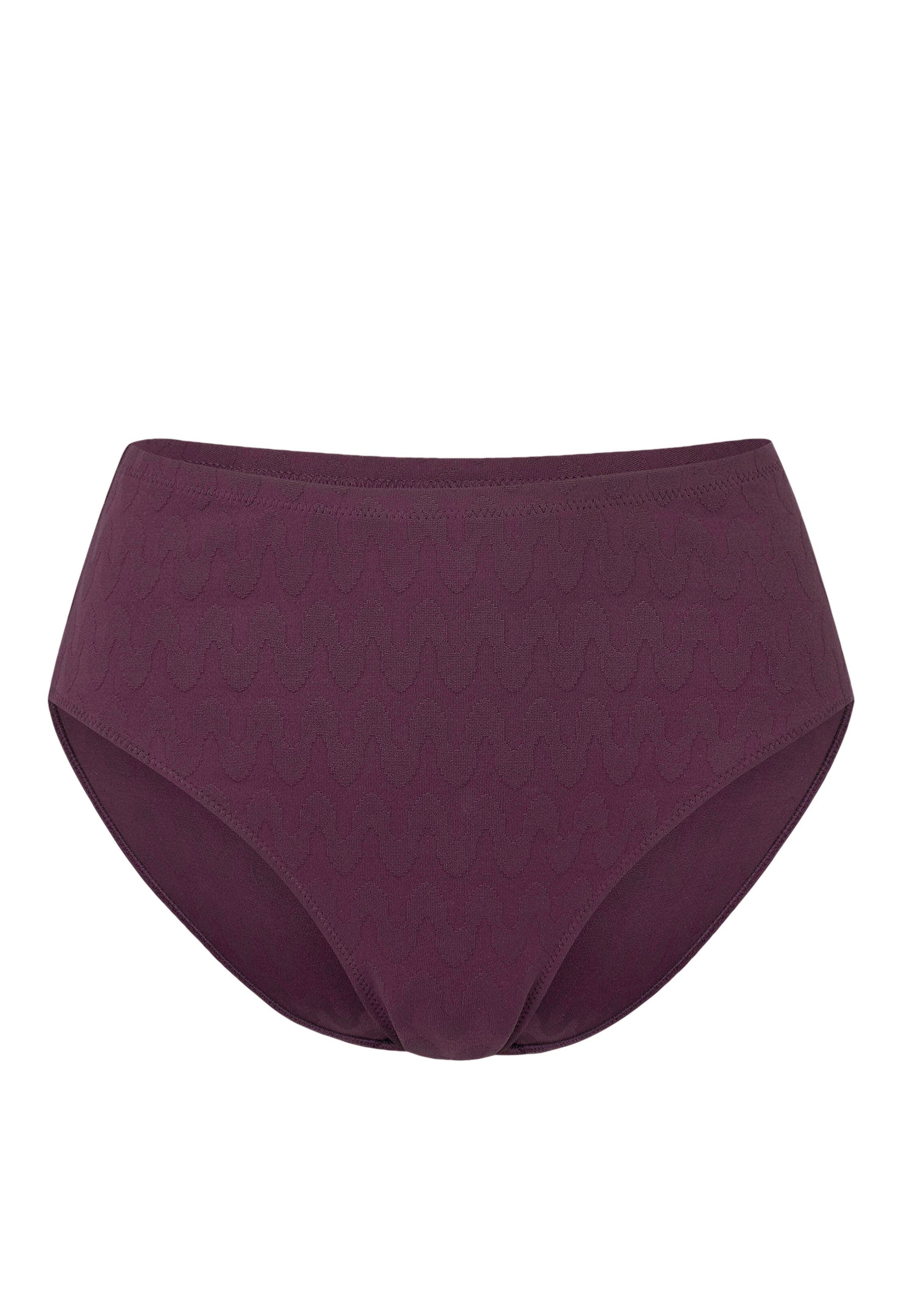 Bikinihose mit hohem Beinausschnitt