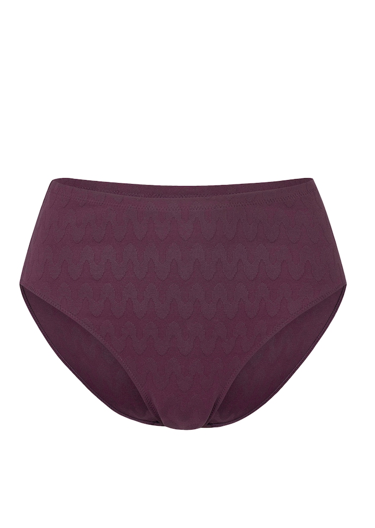 Bikinihose mit hohem Beinausschnitt
