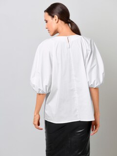 Oversizedbluse mit Fledermausärmel thumbnail 4