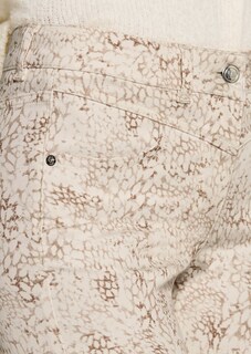 Gemusterte Slim-Hose im 4-Pocket-Style thumbnail 6