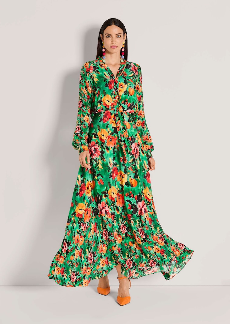 Maxikleid mit Blumenprint