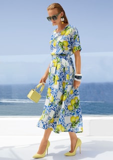 Bluse mit Zitronen-Print thumbnail 1