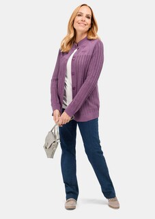 Ajourstrickjacke thumbnail 3