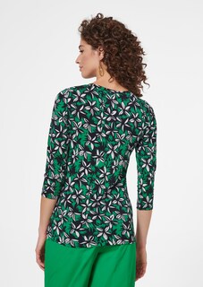 T-shirt avec motif floral thumbnail 4