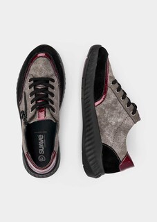 Sneakers avec détails vernis tendance thumbnail 2