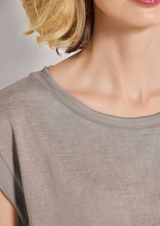 Ärmelloses Shirt mit Bändchen-Durchzug thumbnail 6
