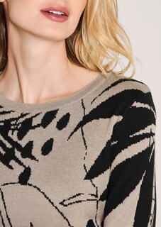 Jacquard-Pullover mit Rundhalsausschnitt thumbnail 6